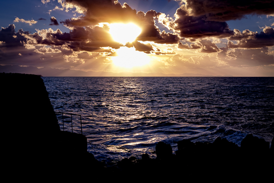 Tyrrhenian Sunset Fujifilm X-E2. XF27mm F/2.8 lens